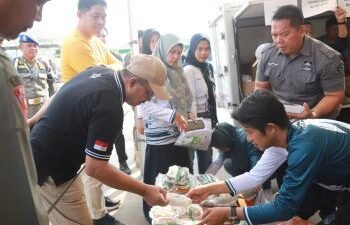 Bupati Tanjab Barat Hadiri Gerakan Pangan Murah Serentak Nasional