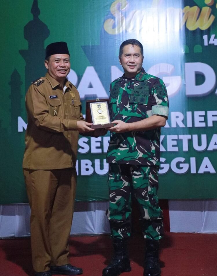 Pangdam XX/Tuanku Imam Bonjol adakan Kunjungan kerja di Tanjung Jabung Barat