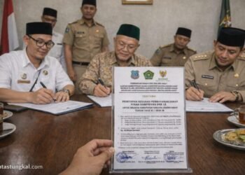 Bupati Tanjab Barat Pimpin Aksi Zakat, Peduli untuk Kesejahteraan Umat