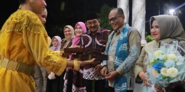 Bupati dan Wakil Bupati Tanjab Barat Sambut Kajari Baru