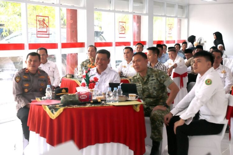Wabup Tanjab Barat Ikuti Peresmian 1.061 Koperasi Merah Putih Bersama Presiden Prabowo