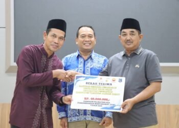 Bupati Anwar Sadat dan PetroChina Salurkan Bantuan Korban Kebakaran Teluk Nilau