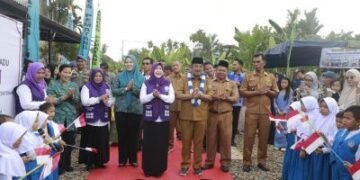 BUPATI ANWAR SADAT LUNCURKAN POSYANDU 6 SPM PERCONTOHAN LAYANI DASAR TERPADU