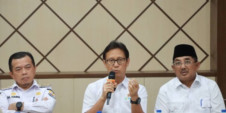 Bupati Anwar Sadat Sambut dan Apresiasi Kunjungan Menteri Kesehatan dan Gubernur Jambi ke RSUD KH Daud Arif