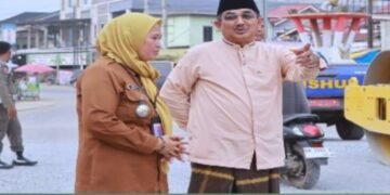 Tinjau Pelaksanaan Pekerjaan Jalan Jalur 2 Merlung Bupati Minta camat dan warga ikut monitor